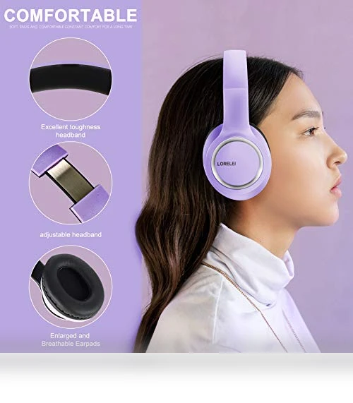 Over-Ear Wired Headphones with Microphone — In-Ear Headphones, LORELEI