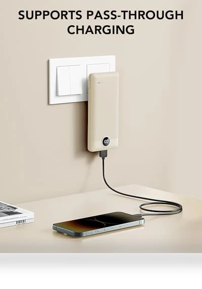 Portable Charger with Built-in Cables and AC Wall Plug — Chargers, Dong guan Utopia-Originality Technology Co., Ltd