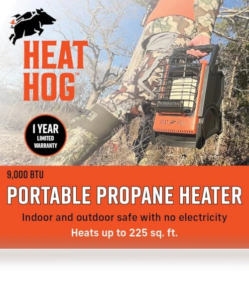 Portable Propane Radiant Space Heater — Portable Propane Heaters, Heat Hog