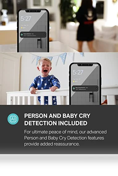 Smart Indoor Pan-Tilt Home Security Camera — Baby Monitors, TP-Link