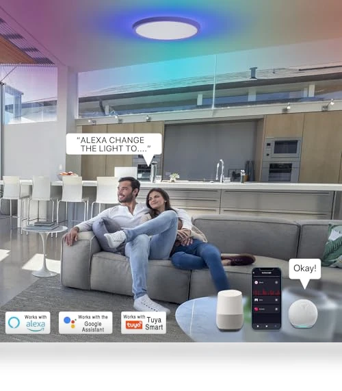 Smart LED Ceiling Light — LED, Dcvoltfield