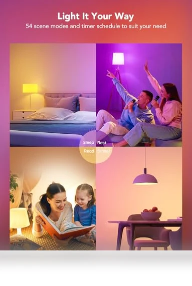Smart Light Bulbs — LED, Govee