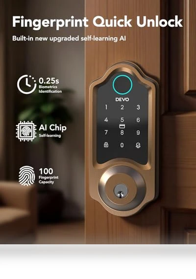 Smart Lock — Smart Home Security, Devo