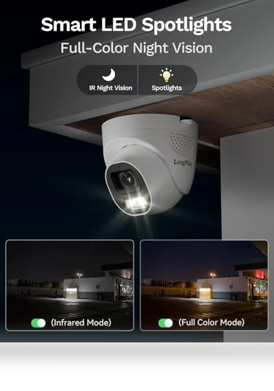 Smart Security Camera System — Smart Home Security, LongPlus