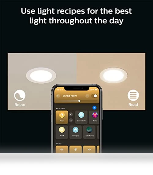 Smart Slim LED Downlight - White and Color Ambiance — Lighting Solutions, Philips Hue