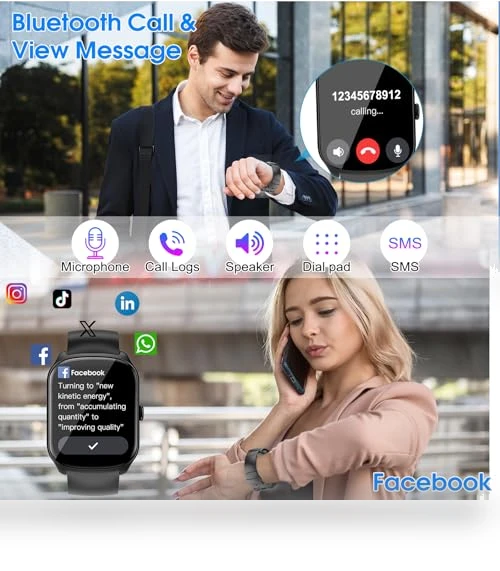 Smart Watch with HD Curved Screen — Smartwatches, Shenzhen modu Acoustic Technology Co., Ltd