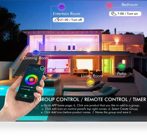 Smart WiFi LED Recessed Lights — LED, CLOUDY BAY