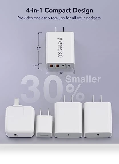 USB C Fast Charging Brick — Chargers, CSODINCE