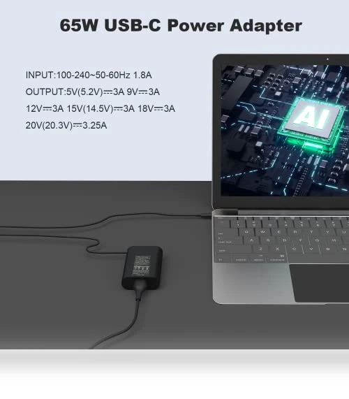 USB-C Laptop Charger — Charging Solutions, YBRUZRUB