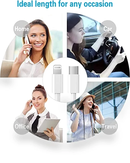 USB C to Lightning Cable — Lightning, RCTech
