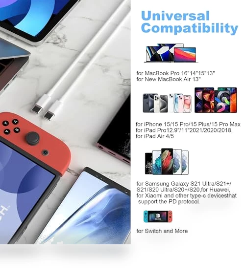 USB C to USB C Charging Cable — Charging Solutions, BSTOEM
