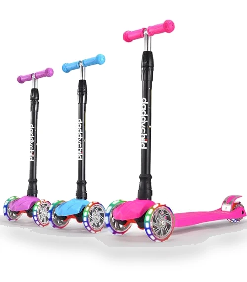 3 Wheeled Kick Scooter for Kids — Push Scooters, DADDYCHILD