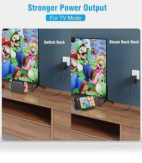 45W Fast Charger for Nintendo Switch and Steam Deck — Charging Solutions, MARSDOCK