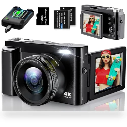 4K Digital Camera for Photography — Compact Digital Cameras, JGIPL