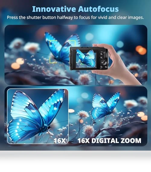 4K Digital Camera for Photography — Compact Digital Cameras, JGIPL