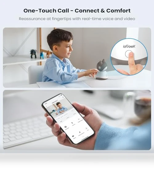 Baby Monitor with 2K Camera and Audio — Baby Monitors, iegeek