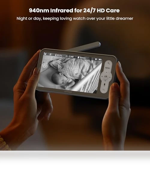 Baby Monitor with 2K Camera and Audio — Baby Monitors, iegeek