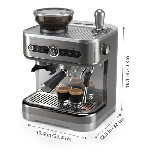 Barista Brew Semi Automatic Espresso Machine — Coffee & Espresso Combos, Philips Kitchen Appliances