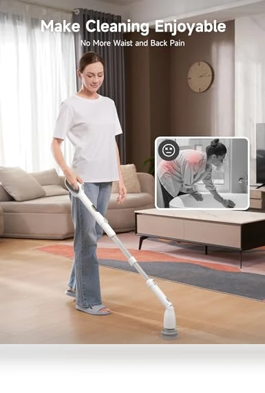 Electric Spin Scrubber — Cleaning Tools, HiCOZY