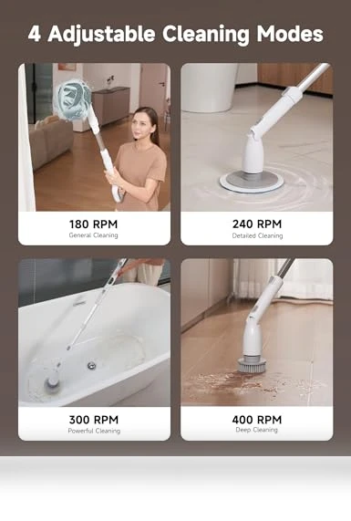Electric Spin Scrubber — Cleaning Tools, HiCOZY