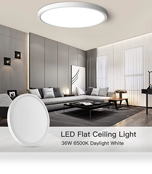 Flush Mount Ceiling Light — Close To Ceiling, TALOYA