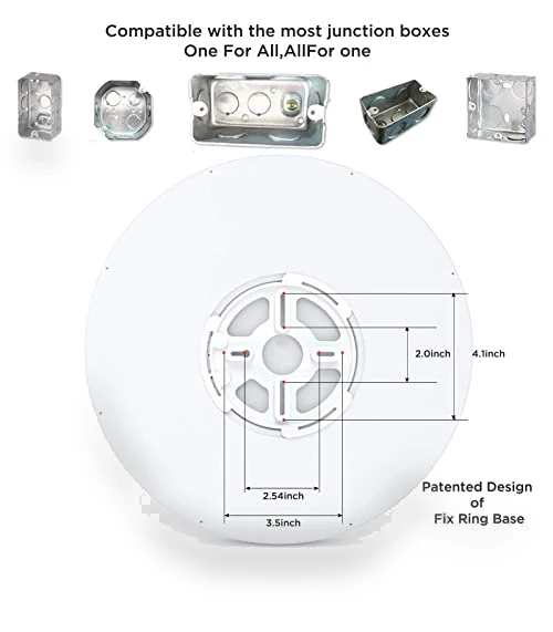 Flush Mount Ceiling Light — Close To Ceiling, TALOYA