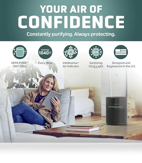 HEPA Air Purifier — Electrostatic Air Purifiers, Guardian Technologies