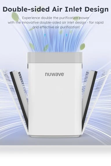 Portable Air Purifier for Large Room — HEPA Air Purifiers, Nuwave