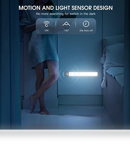 Rechargeable Motion Sensor Under Cabinet Lights — Garden Illumination, MCGOR