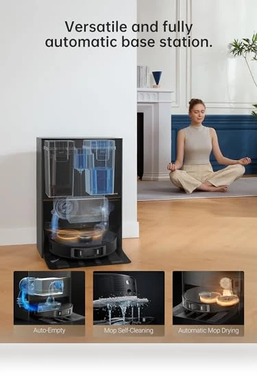 Robot Vacuum and Mop with Mop-Extend — Smart Cleaning Robots, Dreame