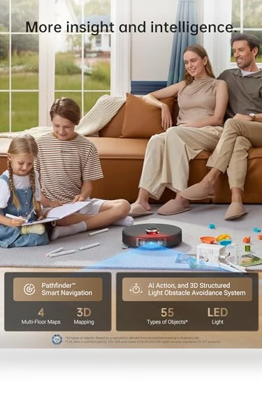 Robot Vacuum and Mop with Mop-Extend — Smart Cleaning Robots, Dreame