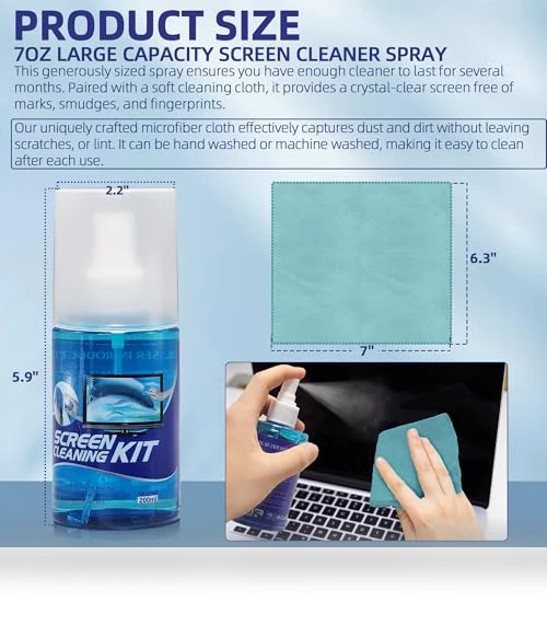 Screen Cleaner Spray Kit — Cleaning & Repair, Calvana
