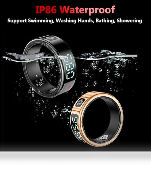 Smart Health Ring with Display Screen — Smart Rings, XiaYchaug