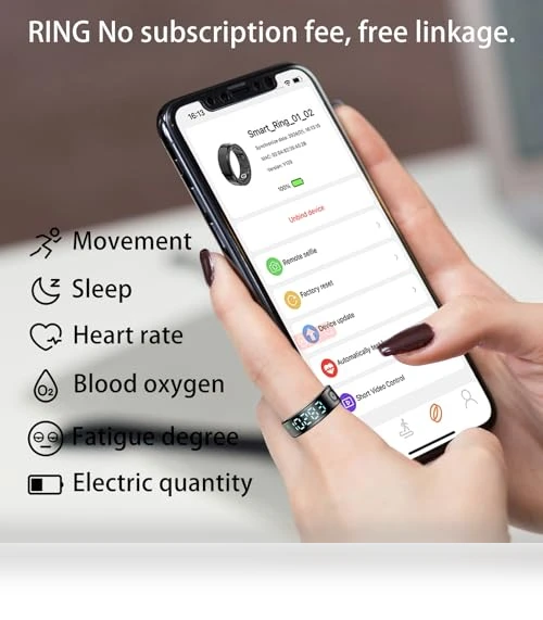 Smart Health Tracker Ring — Smart Rings, SRZNJZ
