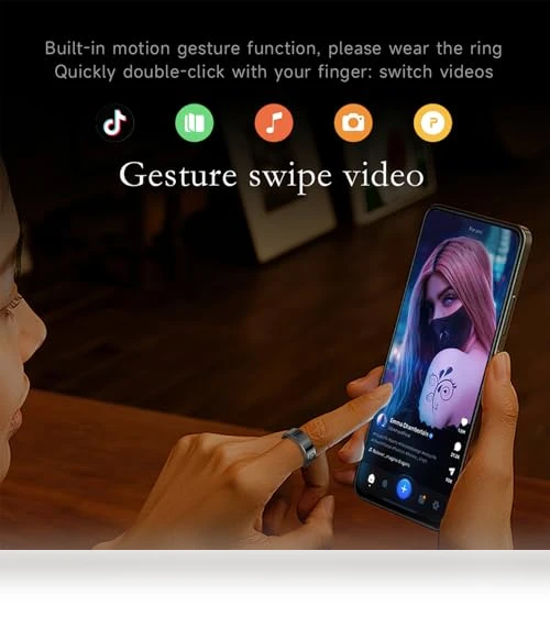 Smart Health Tracker Ring — Smart Rings, SRZNJZ