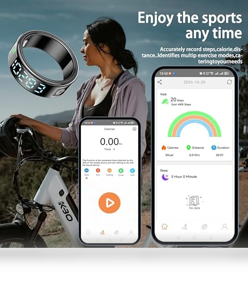 Smart Health Tracker Ring — Smart Rings, SRZNJZ