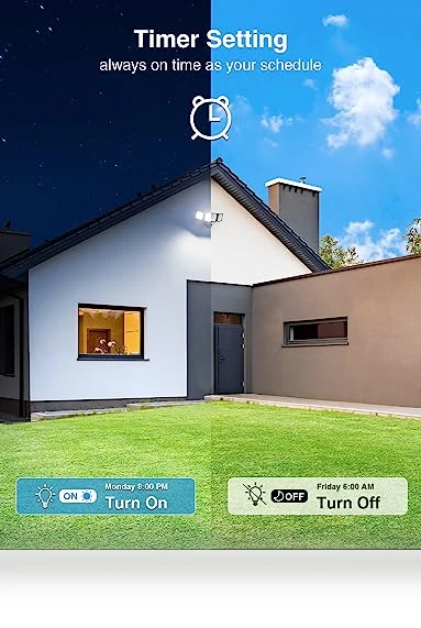 Smart LED Security Lights Motion Sensor Outdoor — Outdoor Security & Flood Lighting, Onforu