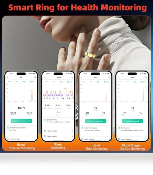Smart Ring Health Tracker — Smart Rings, Mefoma