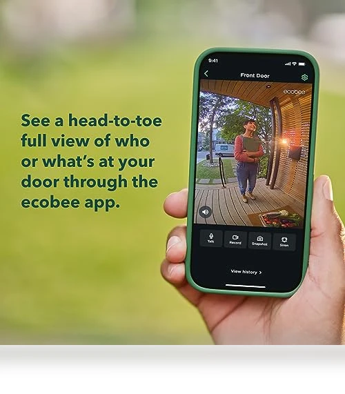 Smart Video Doorbell Camera — Smart Home Security, ecobee