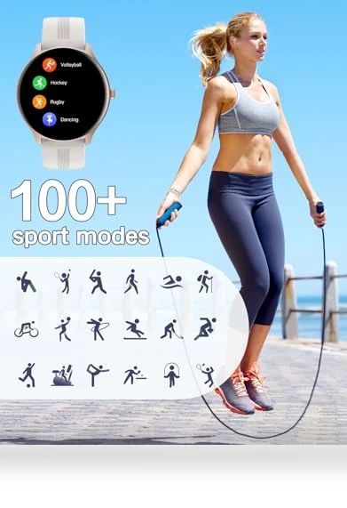 Smart Watch with Answer/Make Calls — Smartwatches, HUAKUA