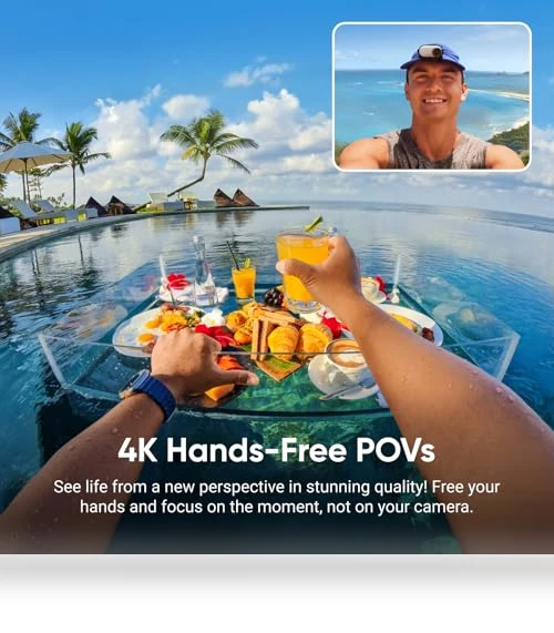 Tiny Portable Vlogging Camera — Camcorder, Insta360