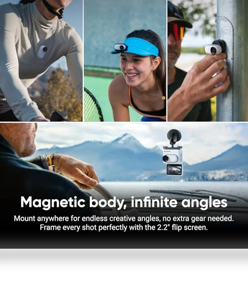 Tiny Portable Vlogging Camera — Camcorder, Insta360