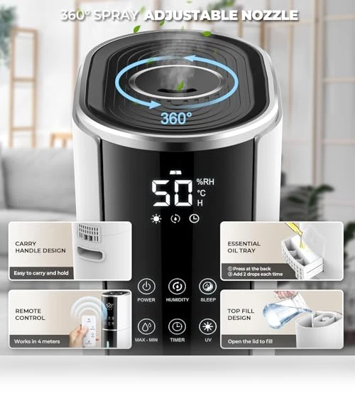 Top Fill Humidifier — Air Moisturizers, MS.Tranquil