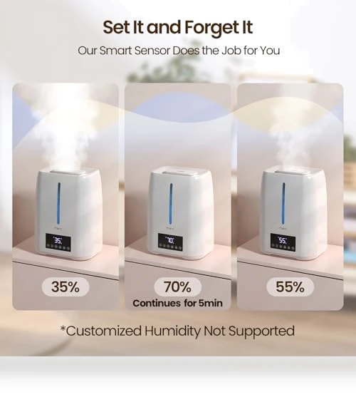 Top Fill Ultrasonic Humidifier — Air Moisturizers, chooone