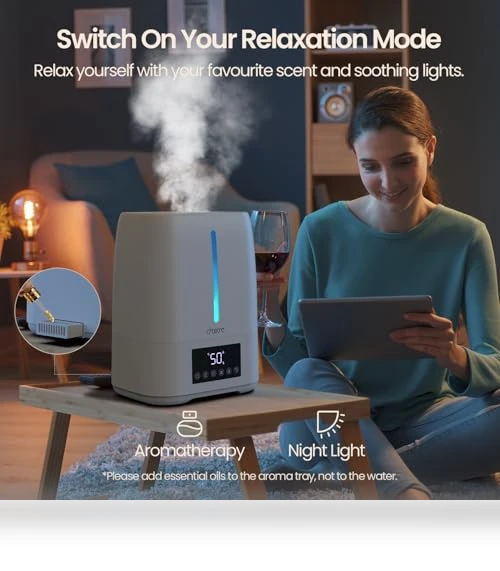 Top Fill Ultrasonic Humidifier — Air Moisturizers, chooone
