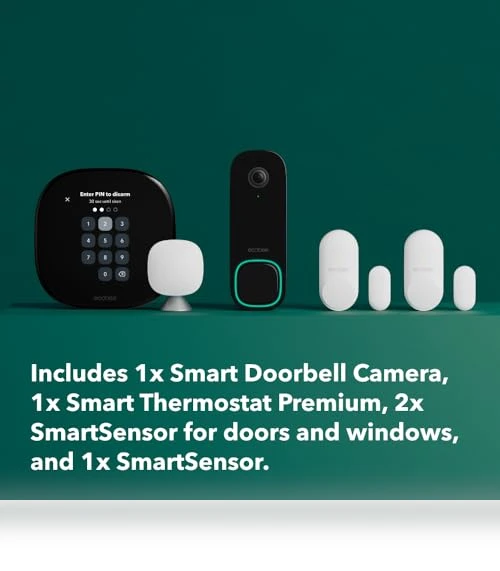 Total Security and Savings Bundle — Smart Home Security, ecobee