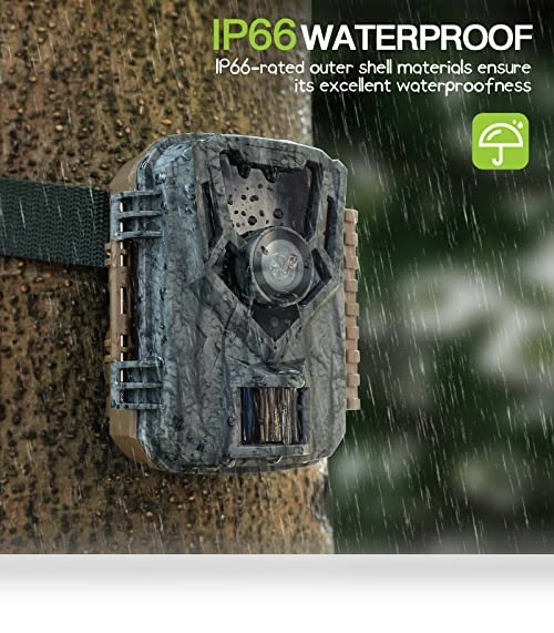 Trail Camera 2 Pack — Outdoor Security Cameras, Punvoe