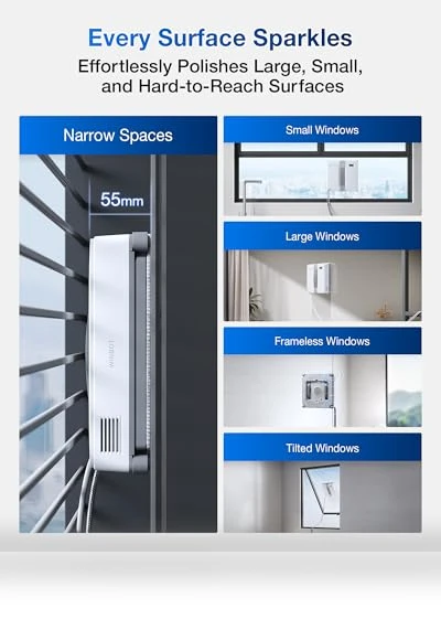 Window Cleaning Robot — Smart Cleaning Robots, ECOVACS