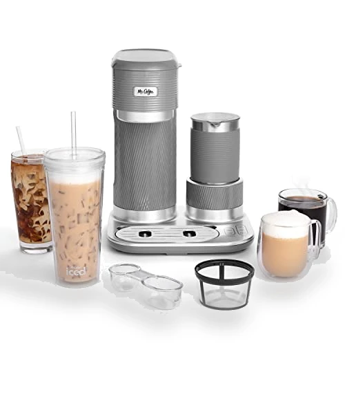 4-in-1 Single-Serve Latte Lux Coffee Maker — Coffee & Espresso Combos, Mr. Coffee