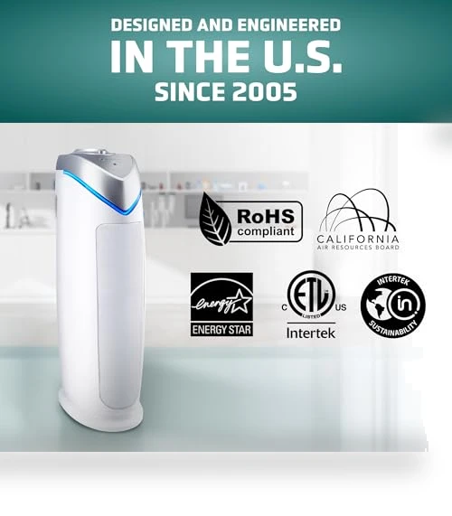 Air Purifier with HEPA Pure Filter — Activated Carbon Air Purifiers, GermGuardian